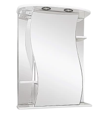 Зеркальный шкаф Misty Лиана - 60Зеркало - шкаф прав. (свет) Э-Лиа02060-01СвП