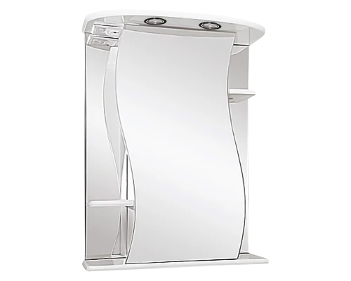 Зеркальный шкаф Misty Лиана - 60Зеркало - шкаф прав. (свет) Э-Лиа02060-01СвП