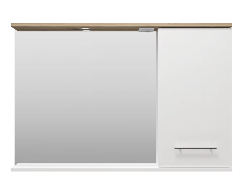 Зеркальный шкаф Misty Респект - 120 правый