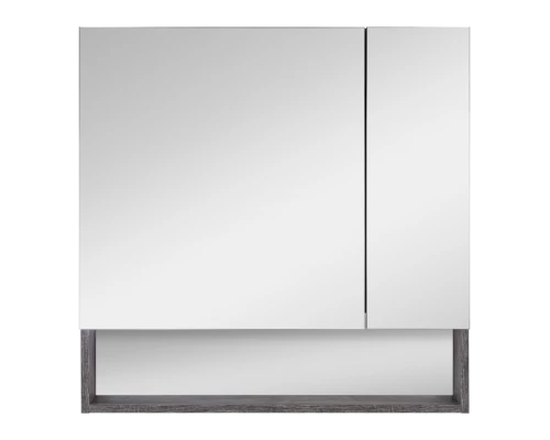 Зеркальный шкаф Misty Темза - 75 с полочкой П-Тем04075-01