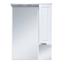 Зеркальный шкаф Misty Терра - 70 белый правый П-Тер02070-011П Зеркальный шкаф Misty Терра - 70 белый правый П-Тер02070-011П