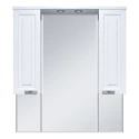 Зеркальный шкаф Misty Терра - 90 белый П-Тер02090-011 Зеркальный шкаф Misty Терра - 90 белый П-Тер02090-011