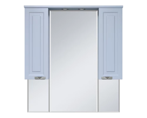 Зеркальный шкаф Misty Терра - 90 серый П-Тер02090-0501