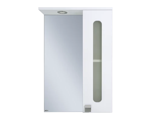 Зеркальный шкаф Misty Урал - 50 со светом правый Э-Ура-04050-021П