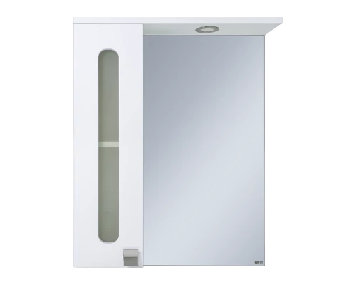 Зеркальный шкаф Misty Урал - 60 со светом левый Э-Ура-04060-021Л