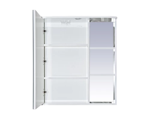 Зеркальный шкаф Misty Венера- 70 Зеркало-шкаф лев. со светом белое П-Внр04070-01СвЛ