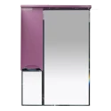 Зеркальный шкаф Misty Жасмин - 65 Зеркало - шкафL розовый П-Жас02065-122СвЛ