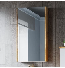 Зеркальный шкаф Misty Ива - 45 левый