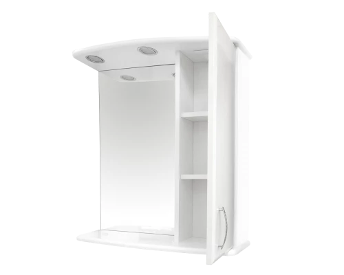 Зеркальный шкаф Misty Астра 60 зеркало-шкаф R свет Э-Аст04060-01СвП