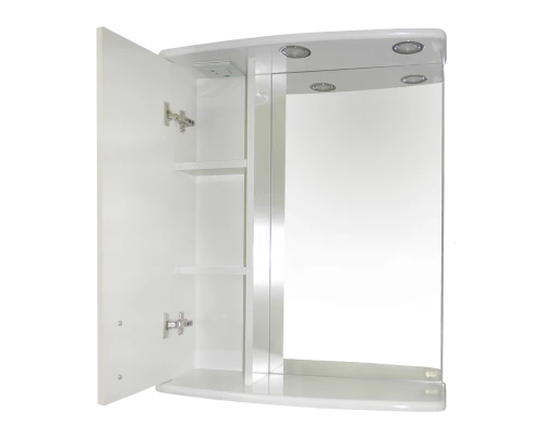 Зеркальный шкаф Misty Астра 60 зеркало-шкаф L свет Э-Аст04060-01СвЛ