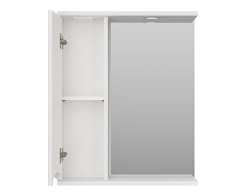 Зеркальный шкаф Misty Атлантик - 60 левый (белый) П-Атл-4060-010Л