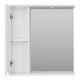 Зеркальный шкаф Misty Атлантик - 70 левый (белый) П-Атл-4070-010Л