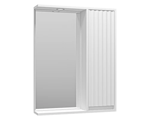 Зеркальный шкаф Brevita Balaton - 65 правый (белый)