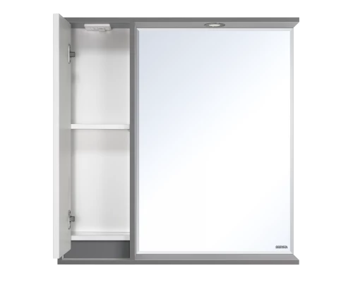 Зеркальный шкаф Brevita Balaton - 80 левый (комбинированный)