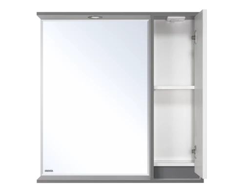 Зеркальный шкаф Brevita Balaton - 80 правый (комбинированный)