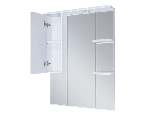 Зеркальный шкаф Misty Дива - 75 со светом левый П-Див04075-013Л