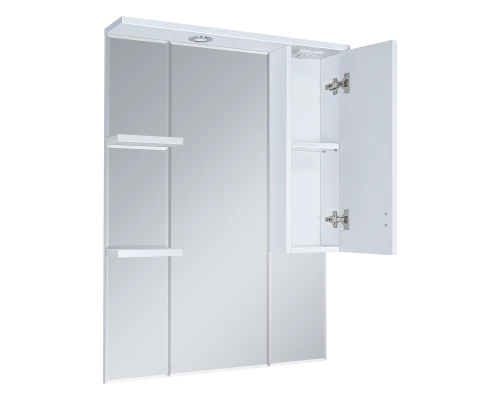 Зеркальный шкаф Misty Дива - 85 со светом правый П-Див04085-013П