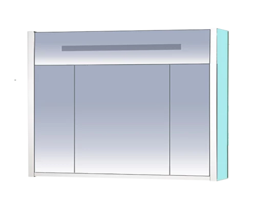 Зеркальный шкаф Misty Джулия 105 голубой Л-Джу04105-0610