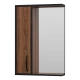 Зеркальный шкаф Misty Кедр - 50 левый
