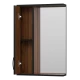 Зеркальный шкаф Misty Кедр - 50 левый