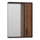 Зеркальный шкаф Misty Кедр - 50 правый
