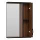 Зеркальный шкаф Misty Кедр - 50 правый