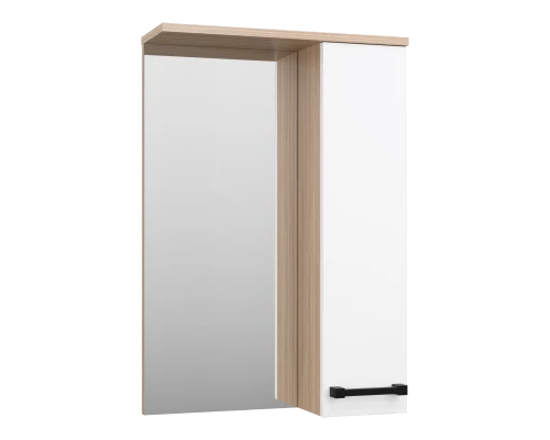 Зеркальный шкаф Misty Крафт - 50 правый