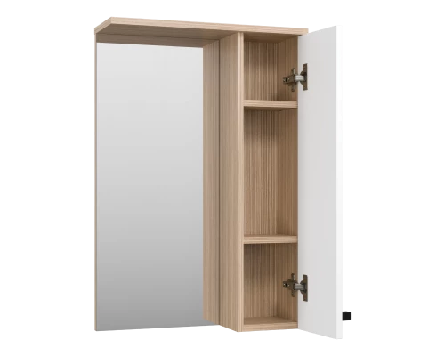 Зеркальный шкаф Misty Крафт - 50 правый