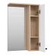 Зеркальный шкаф Misty Крафт - 50 правый