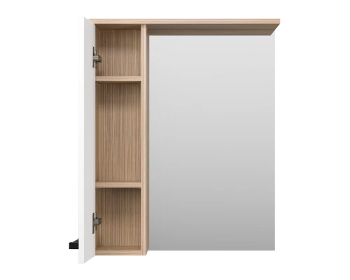 Зеркальный шкаф Misty Крафт - 60 левый