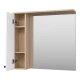 Зеркальный шкаф Misty Крафт - 80 левый