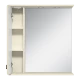 Зеркальный шкаф Misty Лувр - 75 левый (слоновая кость) П-Лвр03075-1014Л