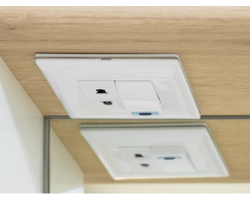 Зеркальный шкаф Misty Респект - 120 левый