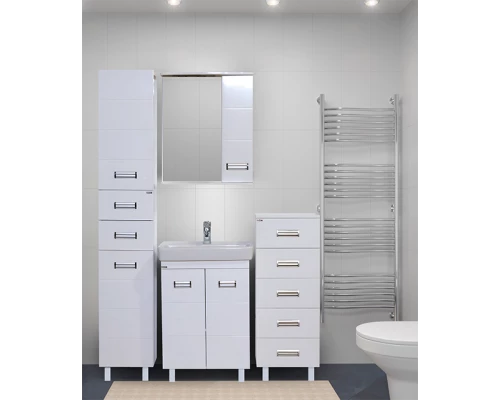 Зеркальный шкаф Misty Селена- 60 Зеркало - шкаф прав. П-Сел02060-01П