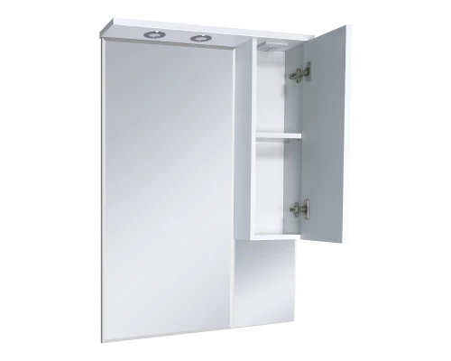 Зеркальный шкаф Misty Терра - 70 белый правый П-Тер02070-011П