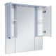 Зеркальный шкаф Misty Терра - 90 серый П-Тер02090-0501
