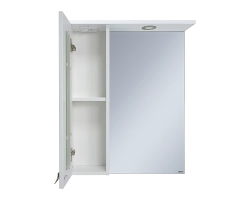 Зеркальный шкаф Misty Урал - 60 со светом левый Э-Ура-04060-021Л