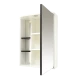 Зеркальный шкаф Misty Венера - 55 Зеркало-шкаф прав. со светом комбинированное П-Внр04055-25СвП