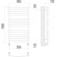 Полотенцесушитель Terminus Капри П14 500х1000