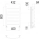 Полотенцесушитель Terminus Классик П6 400х600