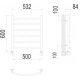 Полотенцесушитель Terminus Классик П6 500х600