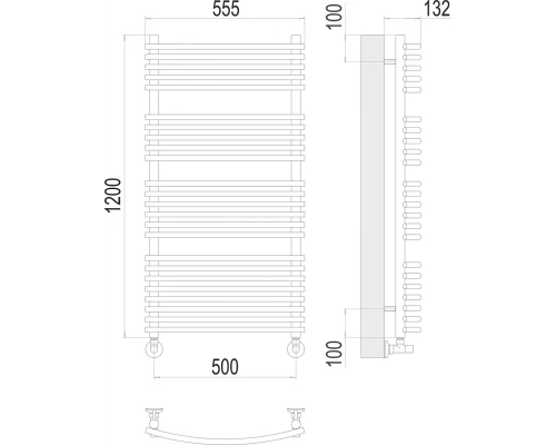 Полотенцесушитель Terminus Марио П24 500х1200