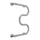 Полотенцесушитель Terminus М-образный 1" БШ 600х400