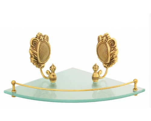 Полка с галереей Migliore Cleopatra 16638 бронза