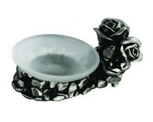 Мыльница Art&Max Rose AM-B-0091C-T, серебро