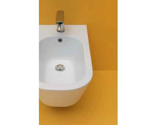 Биде подвесное Kerasan Tribeca c креплением WB9N, цвет белый, 512501