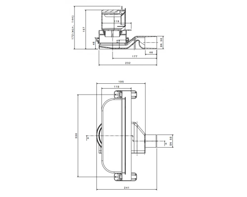 Душевой лоток Pestan Confluo Premium Wall Drain Gold пристенный, золото 13100061