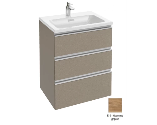 Тумба под раковину Jacob Delafon VOX 60 см, EB2050-RA-E16, ореховое дерево