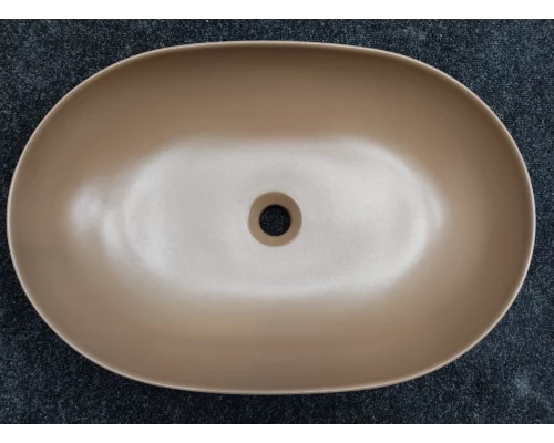 Раковина накладная Kerasan Nolita 60 х 40 см, цвет Bruno matt коричневый матовый, 534388