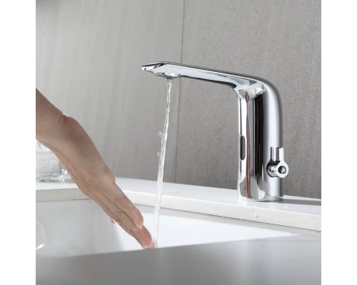 Электронный смеситель Cezares для раковины, хром, VAGUE-ELS-01-W0